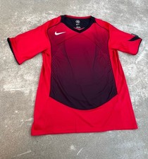 NWT Nike Total 90 Red Black Soccer Futbol Jersey Men s Size L HV1178-687