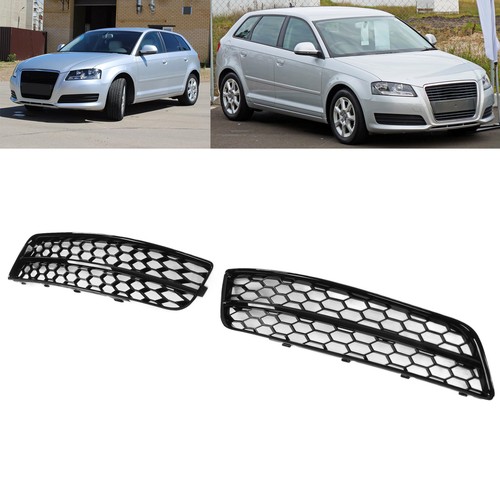 8P0807682J 2pcs High Strength Anti Scratch ABS Fog Light Grille Cover Trim For - Picture 8 of 23
