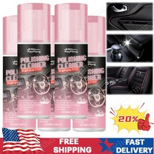 5PCS Car Interior Cleaner, Vehicle Interior Polish  Interior Detailer Spray-NEW
