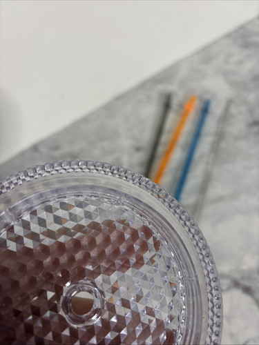 Starbucks Multi Color Valentines Day Tumbler Coffee Cup With Lid And 3 Straws - Picture 10 of 15