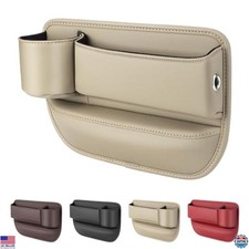 Car Seat Gap Organizer with Cup Holder, Storage Box for Phone, Keys, Glasses