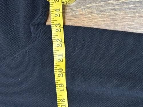 Polo Ralph Lauren Hemd Herren XXL Schwarz Langarm Waffelstrick Thermo Pima Cott - Bild 9 von 14