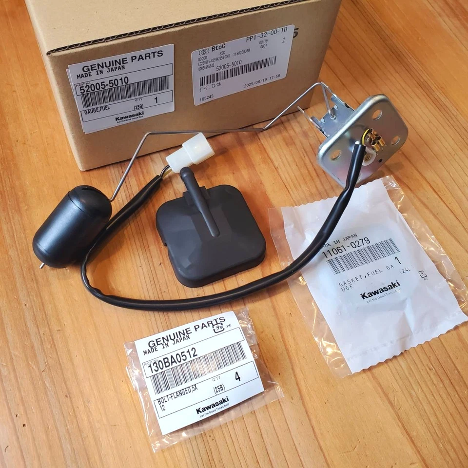 KAWASAKI Genuine 1985-2006 Vulcan 700 750 VN700 VN750 FUEL GAUGE 52005-5010 NEW - Изображение 2 из 4