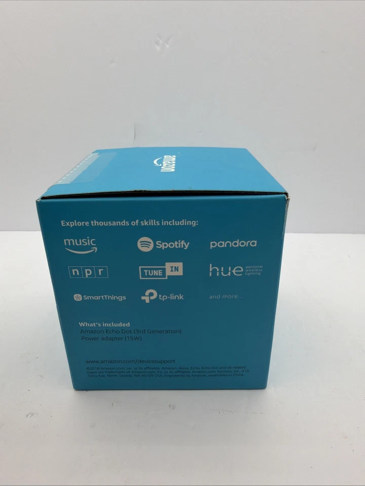 Altavoz inteligente Amazon Echo Dot (3ª generación) - Carbón - Nuevo sellado Foto 4 de 4