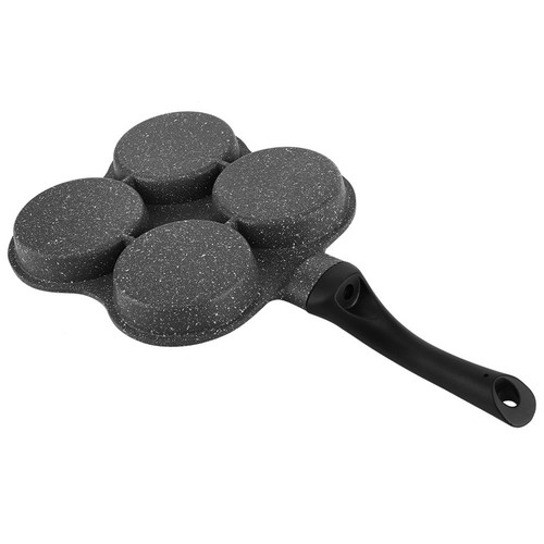 GE Omelettpfanne 4-Loch-Pancake Pfanne Antihaft-Eierbratpfanne Kitchen Utensil - Bild 2 von 17