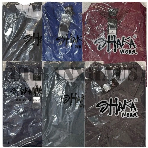 SHAKA WEAR COACH JACKET WINDBREAKER (S-5XL) - product listing photo