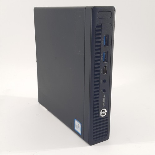 HP Mini PC EliteDesk 800 G2 i5 6th Gen 8GB RAM 128GB SSD USFF USB-C - Afbeelding 5 van 9
