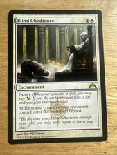 Blind Obedience 2013 Gatecrash White Rare Enchantment MTG NM