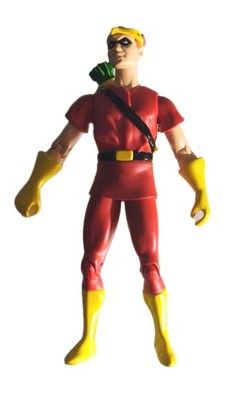 Speedy Red Arrow Green Arrow DC Direct Deluxe Action Figure 5 1/2''