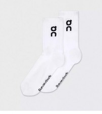 On Cloud 3-pk Crew Socks Run On Clouds Sz L Performance Mens  Women  s WHITE
