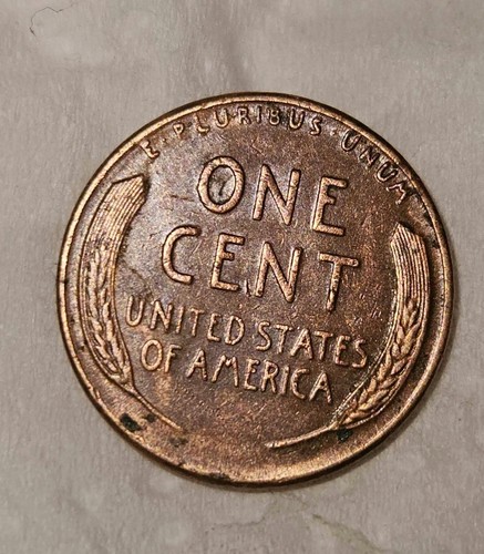 1957 Lincoln Wheat Penny No Mint Mark One Cent USA AMERICAN Trump - Picture 3 of 4