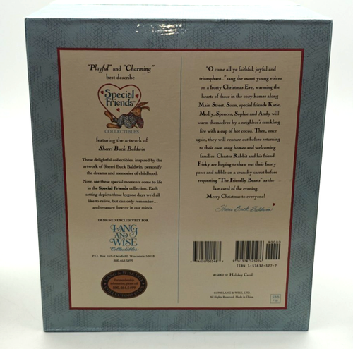 Vtg Boxed Sherri Buck Baldwin Special Friends 41600210 #10 Holiday Carol - Picture 4 of 4
