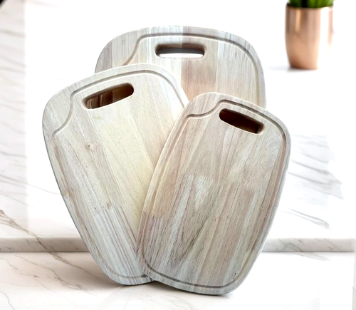 Tagliere in legno di bambù 3 dimensioni cucina taglio alimenti servizio piatti - Foto 2 di 11