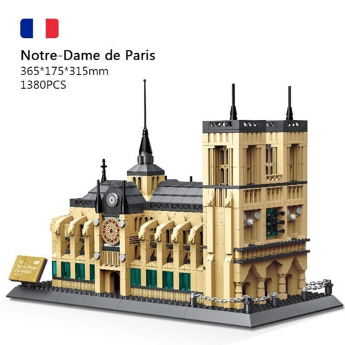 Set Blocchi Costruzione Wange World Architecture Creator Giocattoli MOC Fai da Te Compatibile - Foto 34 di 43