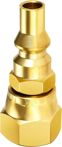 LP Disconnect Fitting - 1/4'' Female Flare to 3/8' X 3/4'' Male Flare, Low Press - 第 11/12 張圖片
