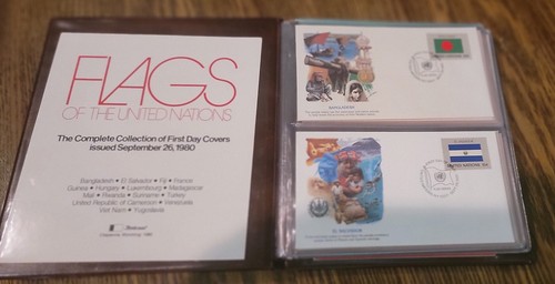 1980 UNICEF Flags of the United Nations - 16 FDC's 9/26/80 - Picture 2 of 10