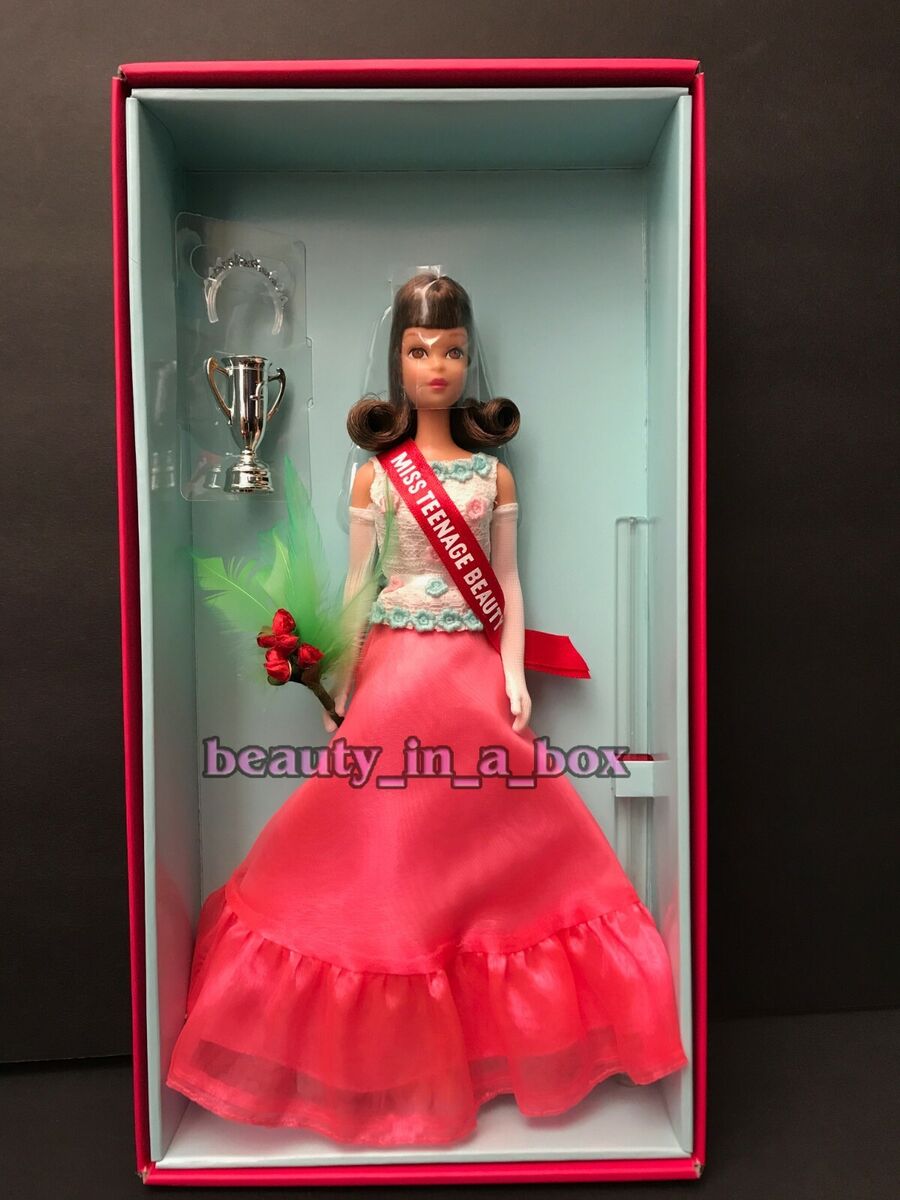 Francie Miss Teenage Beauty Barbie Doll Gold Label 50th Francie Miss Teenage Beauty Barbie Doll Gold Label 50th