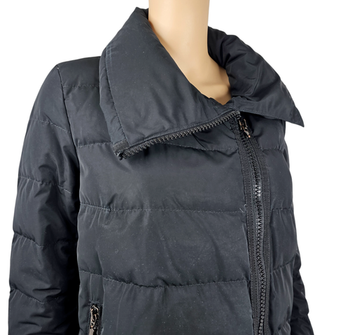 Moncler Gerboise Womens Black Puffer Coat Size 2 UK 8 - Picture 3 of 14