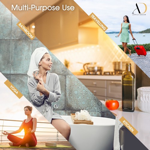 Amplio juego de toallas de mano para cocina de decoración de 2 colores 100% algodón surtidos - Imagen 23 de 36