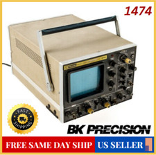 B&k Precision 1474 Analog 30mhz Oscilloscope Vintage 1474 Triggered Sweep Kit