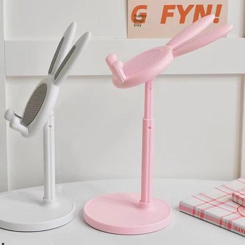 Bunny Phone Stand Cellphone Rack Telescopic Phone Stand Desktop Tablet Support - 第 12/12 張圖片