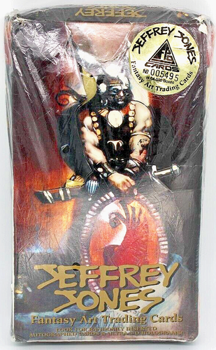 Jeffrey Jones Fantasy Art Trading Cards - Vintage 1993 - Autographs & Holograms - Picture 1 of 8
