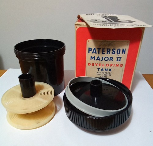 Paterson Major II (2) Film Developing Tank For 35mm 120 127 ~ Free UK Post - Picture 4 of 5