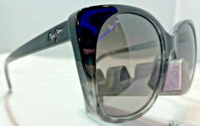 Maui Jim Mele MJ 794-02GT Black with Grey Tortoise/ Neutral Grey Polarized Lens Maui Jim Mele MJ 794-02GT Black W/Grey Tortoise Sunglasses  main image 2
