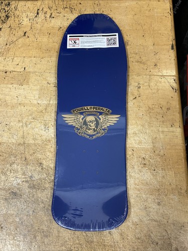 Mike VALLELY BLUE ELEPHANT POWELL PERALTA Skateboard Reissue Deck 9.85" Navy  - Picture 6 of 11