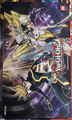 2022 Anime Expo Exclusive Playmaker & Accesscode Talker Official YuGiOh Playmat