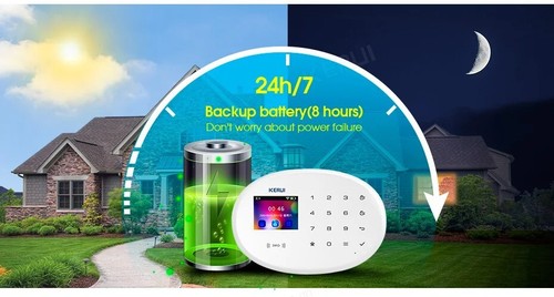 Alarm Security System For Smart Home Burglar WiFi GSM App Motion Sensor Kit - Picture 11 of 26