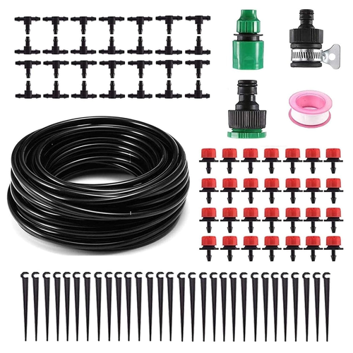 82FT Drip Irrigation System Kit - Garden Watering System with 1/4" Drip Irrig... - Picture 8 of 12