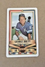 1982 PERMA GRAPHIC==ALL-STAR #-9 GEORGE BRETT==KANSAS CITY ROYALS