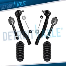 Front Inner Outer Tie Rod Ends w/ Boots for 2001 2002 Acura CL TL Accord 2.3L