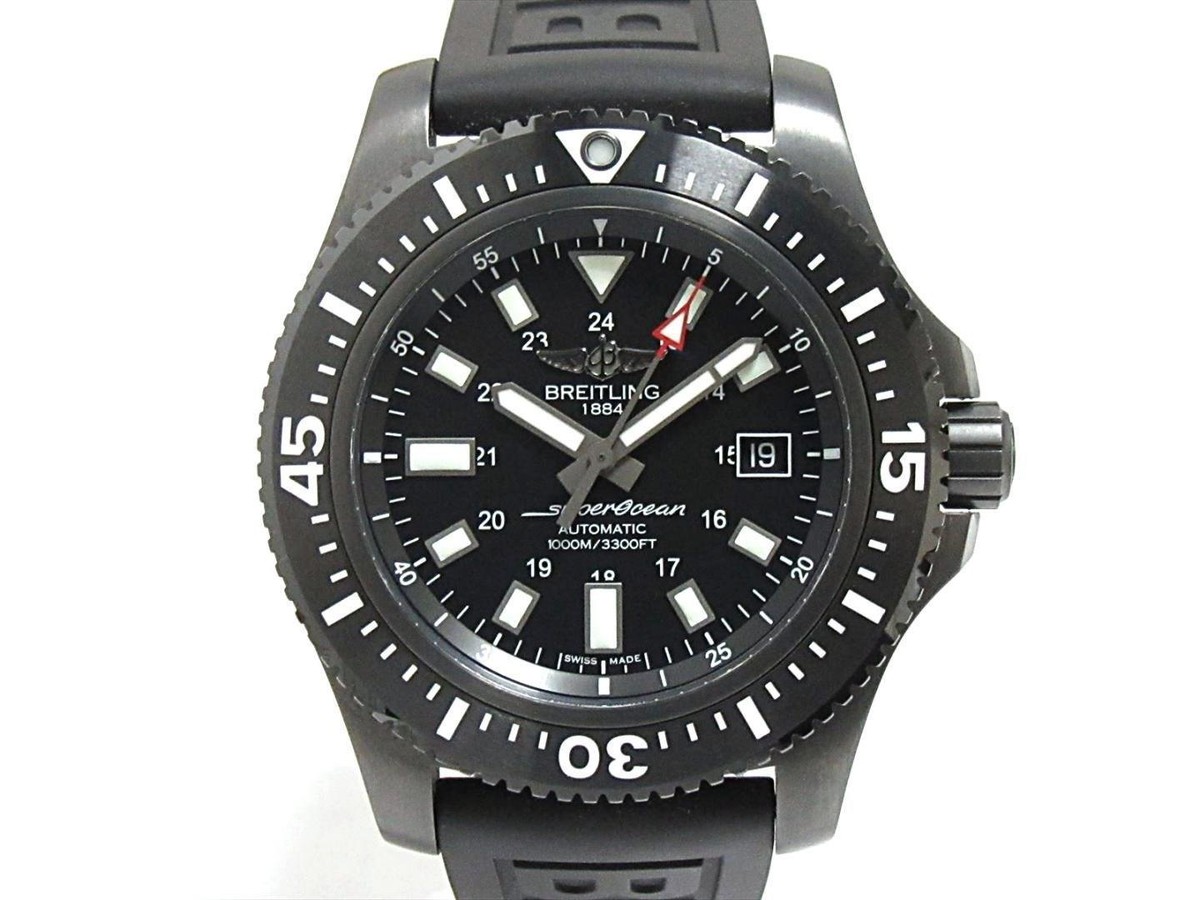 Breitling Superocean 44mm Special Black Steel & Oceanracer