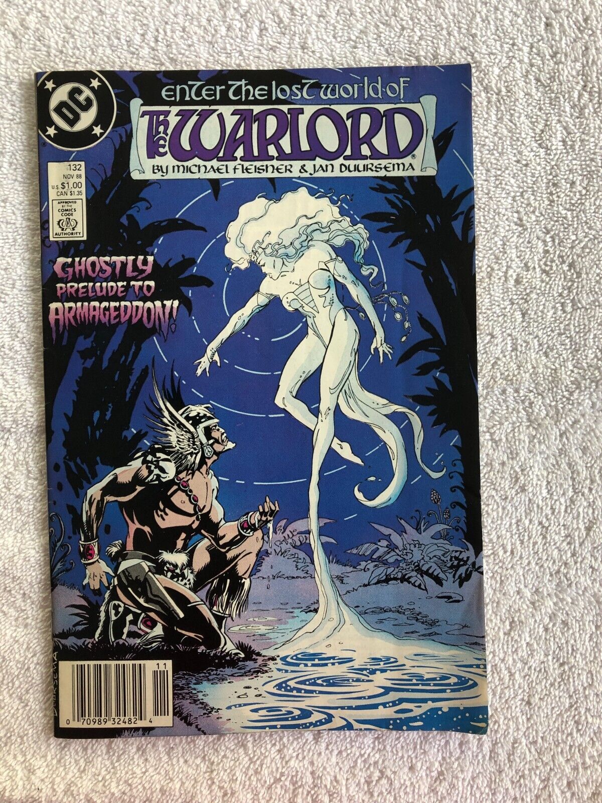 Warlord #132 (Nov 1988, DC) FN 6.0