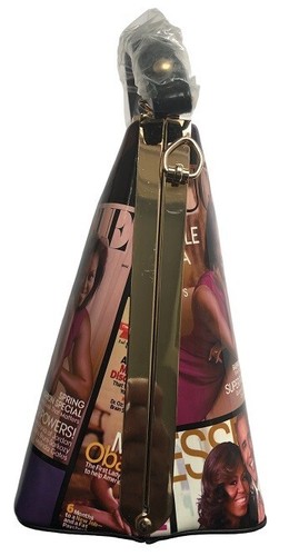 "Bolso de Mano Michelle Obama ""Jewel top"" con correa para el hombro (7-1/2 x 6 x 4") - Imagen 6 de 6