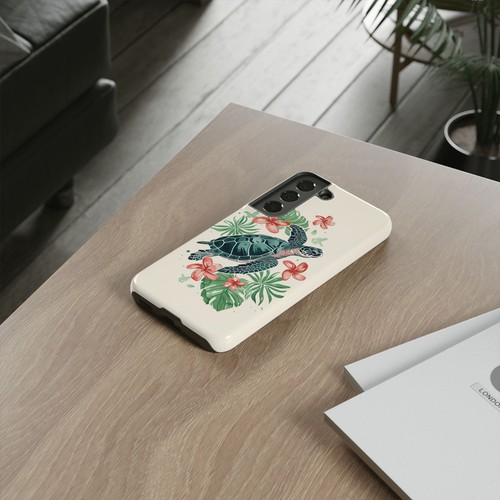Tropical Turtle Island Flower Phone Case for iPhone, Samsung Galaxy, Pixel - Picture 155 of 175