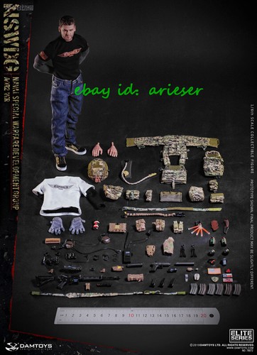 Damtoys 1/6 78072 Nswdg Naval Special Warfare Development Group Aor2 Ver Action - Foto 15 di 15