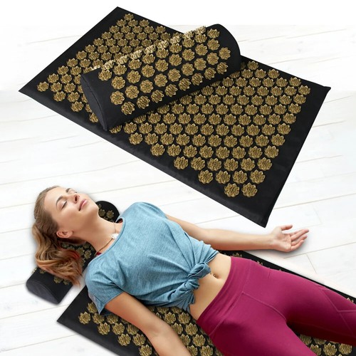 Shiatsu Matte Spike Massage Pad Applikator Sport Fitness Kissen Training - Bild 13 von 22