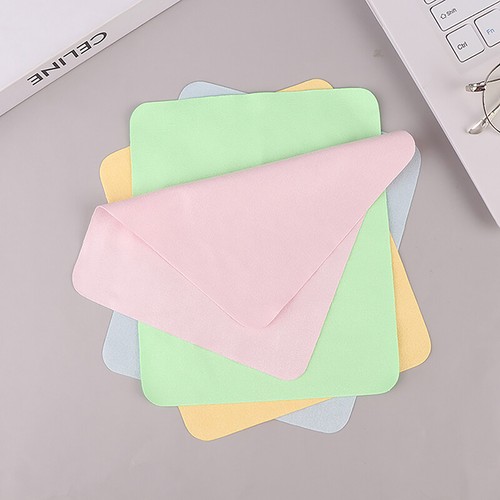 5Pcs Chamois Glasses Cleaner Microfiber Cleaning Cloth For Lens Phone Screen - Photo 6/12