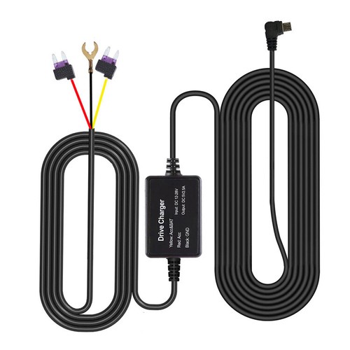 Kit Cavo Filo Rigido Fusibile Auto Mini Micro Type-C Caricabatterie Adattatore Piombo per Dash Cam - Foto 21 di 22
