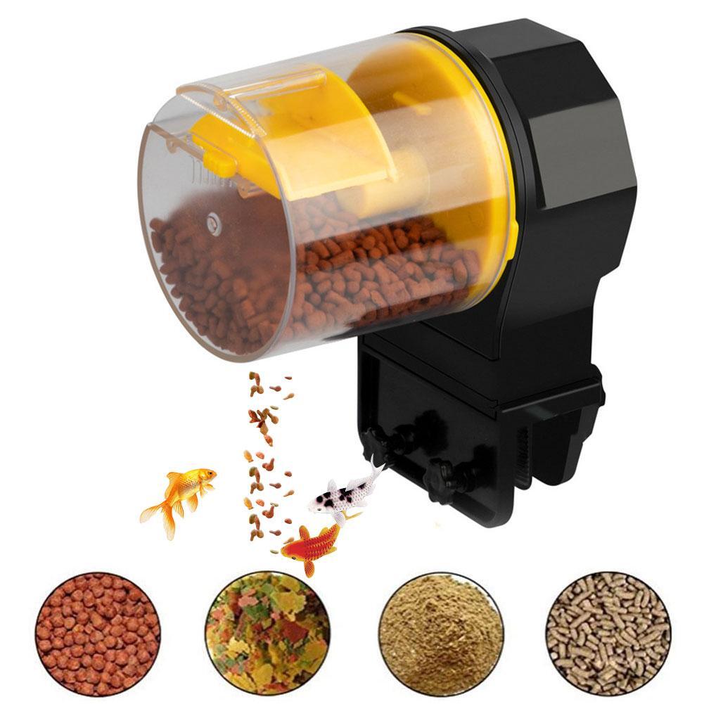 Aquarium Fish Feeder Automatic Food Dispenser Timer Fish Tank Auto