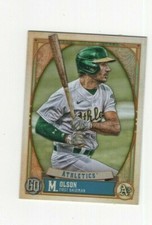 2021 TOPPS GYPSY QUEEN BASEBALL - MATT OLSON OAKLAND ATHLETICS #123