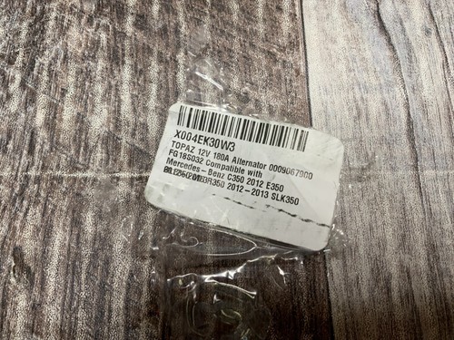 Alternator for Mercedes C350 E350 GLE350 ML350 SLK350 12-18 180A 12V CW 6-Groove - Picture 2 of 6