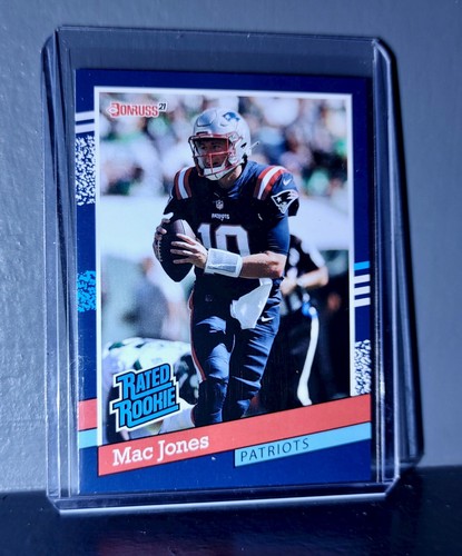 Mac Jones 2021 Panini NFL Rated Rookie Retro #9 Rookie Card 1/2231 - Bild 1 von 2
