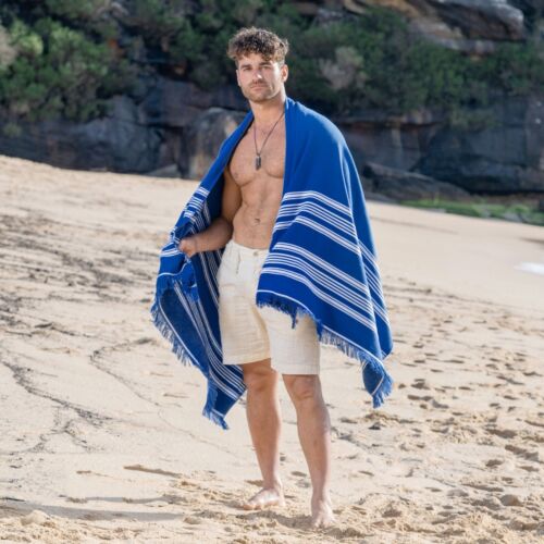 Turkish Beach Towel Oversized, Bath Pool Travel Spa Towels, Sand Free Quick Dry - Picture 2 of 92