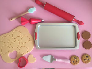 18/" doll cookies baking sheet bakery rolling pin our generation american girl