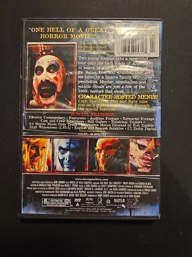 Rob Zombie HOUSE OF 1000 CORPSES (2003) Sid Haig/Rainn Wilson/Karen Black DVD - Picture 2 of 5