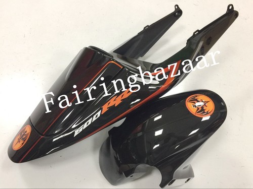 Kit de carenado por inyección ABS 2003 CBR600RR BACARDI naranja quemado negro ABS - Imagen 6 de 7